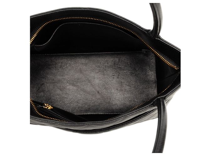 Chanel Caviar Medallion Tote Schwarz - Ansicht 4