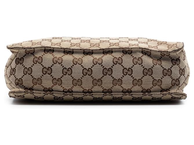 Borsa a tracolla Gucci GG Canvas Eclipse beige - vista 3