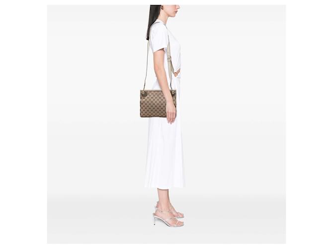 Borsa a tracolla Gucci GG Canvas Eclipse beige - vista 6