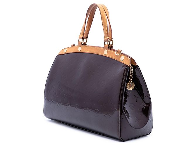 Bolso Louis Vuitton Monogram Vernis Brea PM Púrpura - vista 2