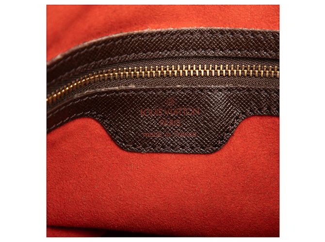 Bucket Borsa a secchiello Marais Damier Ebene marrone Louis Vuitton - vista 5