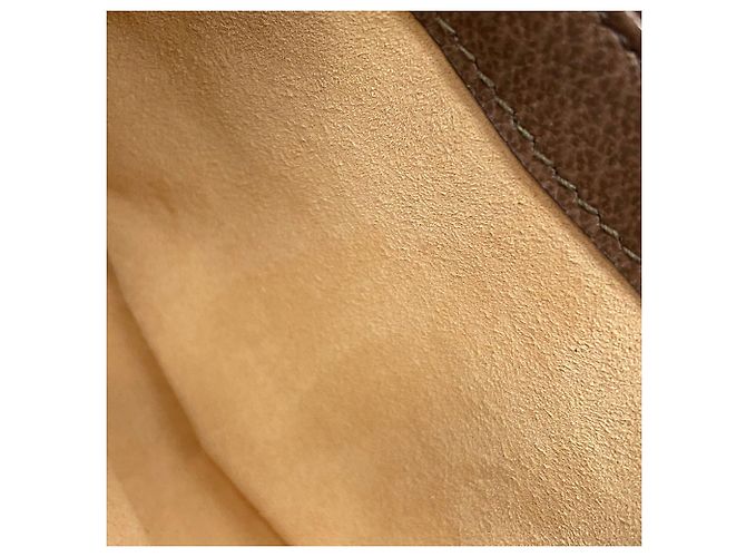 Borsa Gucci Mini GG Supreme Web Ophidia beige - vista 6