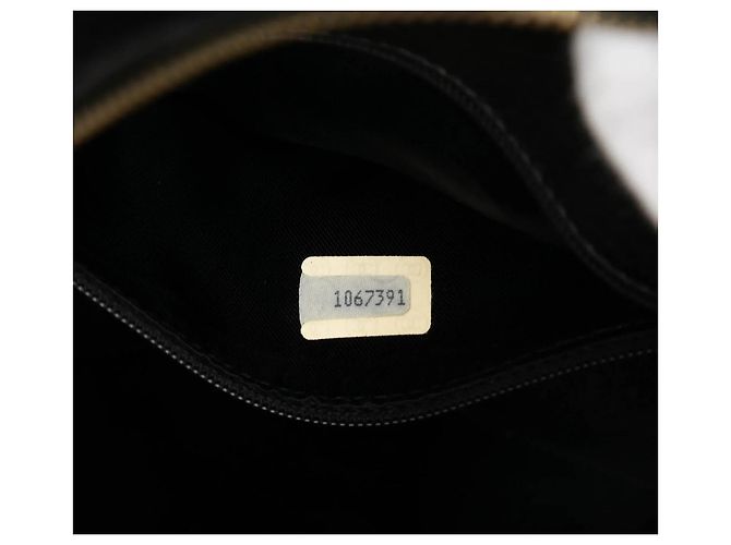 Schwarze Chanel CC gesteppte Wildleder-Tasche mit Diamant-Quaste - Ansicht 6