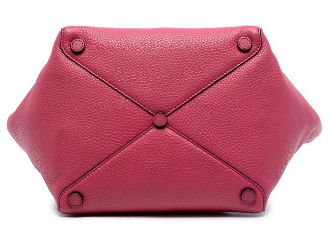 Tote in Vitello Daino rosa Prada - vista 3