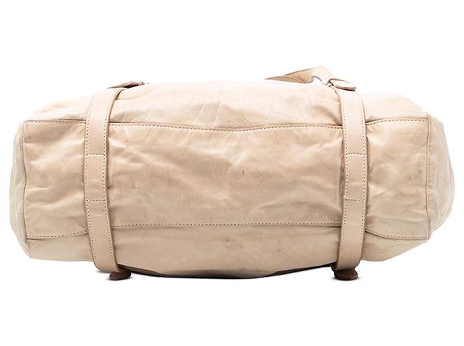 Tote Prada Nappa New Look Tan Cammello - vista 3