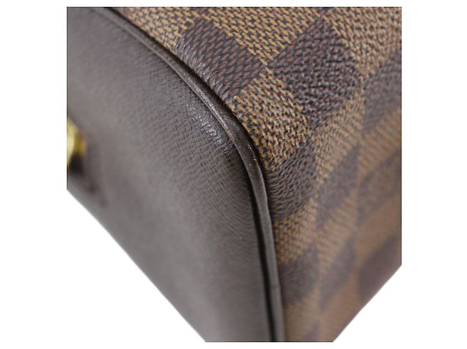 Borsa Brera in Damier Ebene marrone Louis Vuitton - vista 15