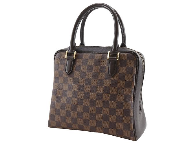 Borsa Brera in Damier Ebene marrone Louis Vuitton - vista 3