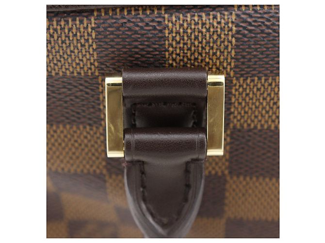 Borsa Brera in Damier Ebene marrone Louis Vuitton - vista 9