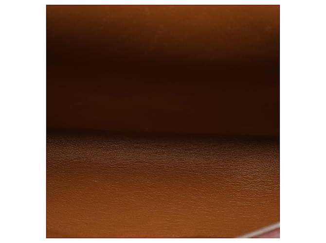 Borsa a tracolla Prada Soft Calf Double Turnlock Arancione - vista 5