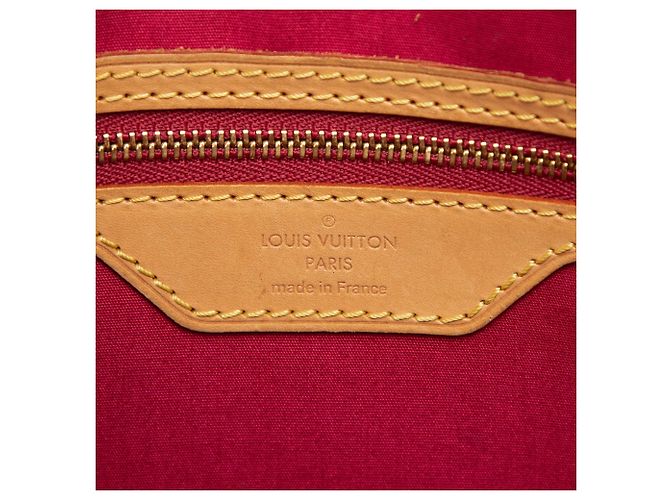 Borsa Louis Vuitton Monogram Vernis Brea MM rossa Rosso - vista 5