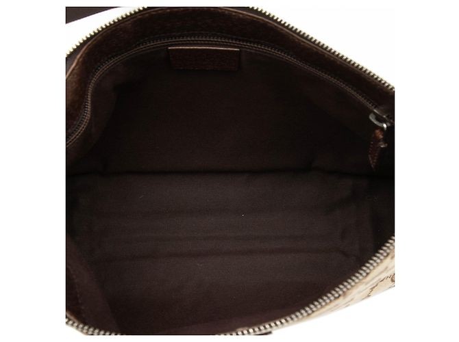 Borsa a tracolla Gucci GG Canvas beige - vista 4