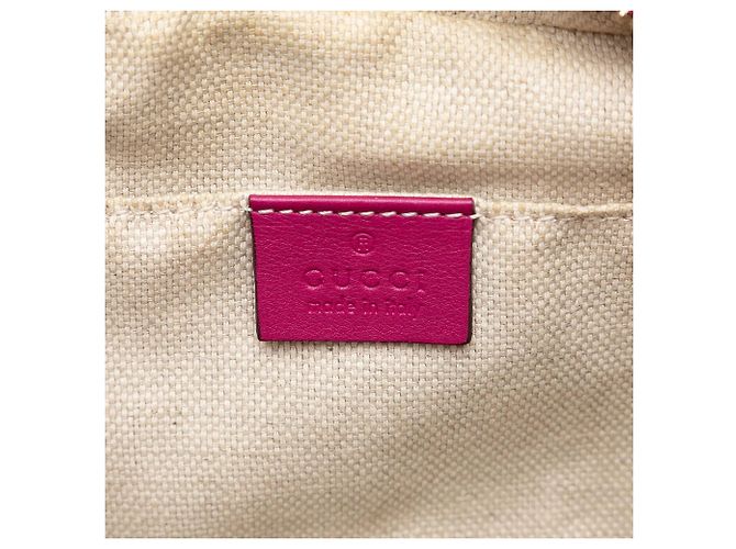 Borsa a tracolla Gucci Patent Soho Disco rosa - vista 5