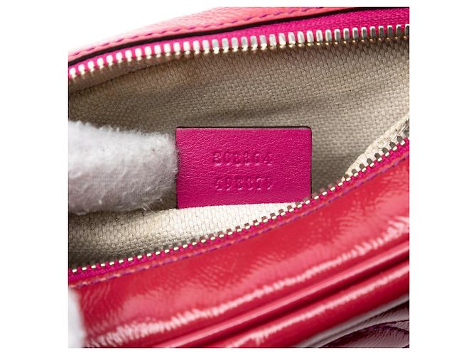 Borsa a tracolla Gucci Patent Soho Disco rosa - vista 6