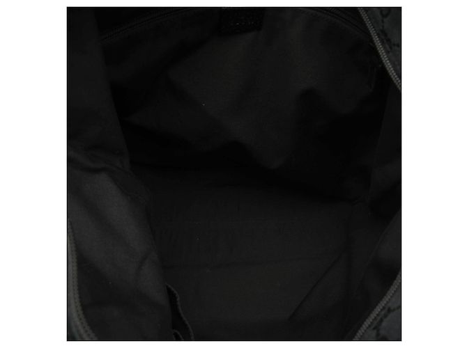 Tote verticale Gucci GG Canvas Web nero - vista 4