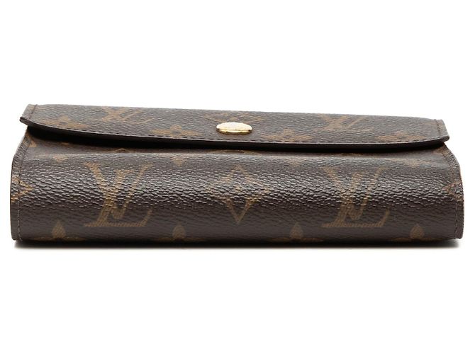 Portafoglio piccolo Louis Vuitton Monogram Alexandra marrone - vista 3