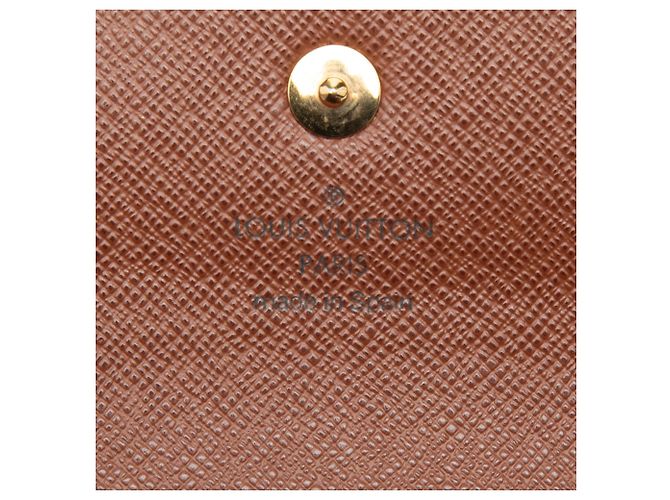 Portafoglio piccolo Louis Vuitton Monogram Alexandra marrone - vista 5