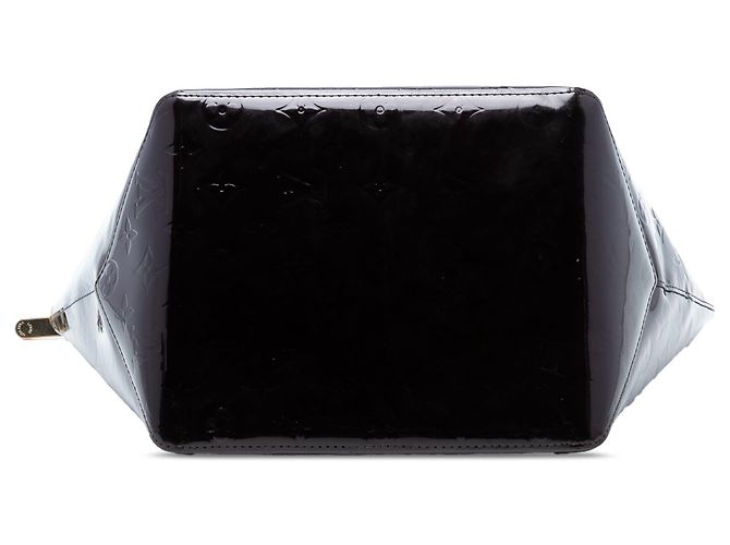 Borsa Louis Vuitton Monogram Vernis Bellevue PM Viola Porpora - vista 3