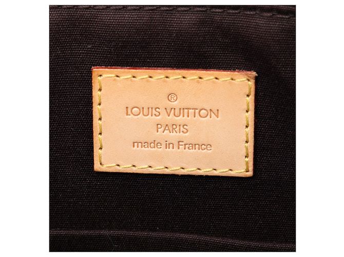 Borsa Louis Vuitton Monogram Vernis Bellevue PM Viola Porpora - vista 6