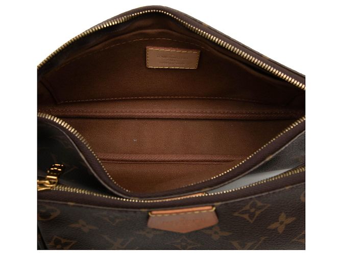 Borsa Louis Vuitton Monogram Multi Pochette Accessoires marrone - vista 4