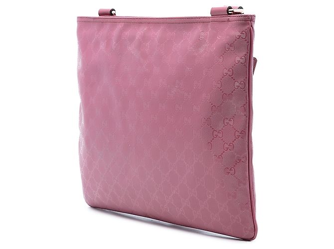 Borsa a tracolla Gucci GG Imprime rosa - vista 2