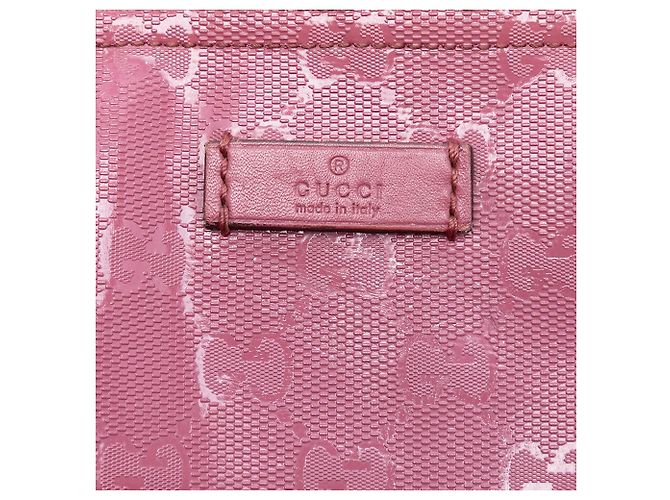 Borsa a tracolla Gucci GG Imprime rosa - vista 5
