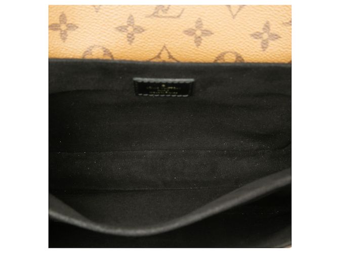 Borsa Louis Vuitton Monogram Reverse Pochette Metis marrone - vista 4