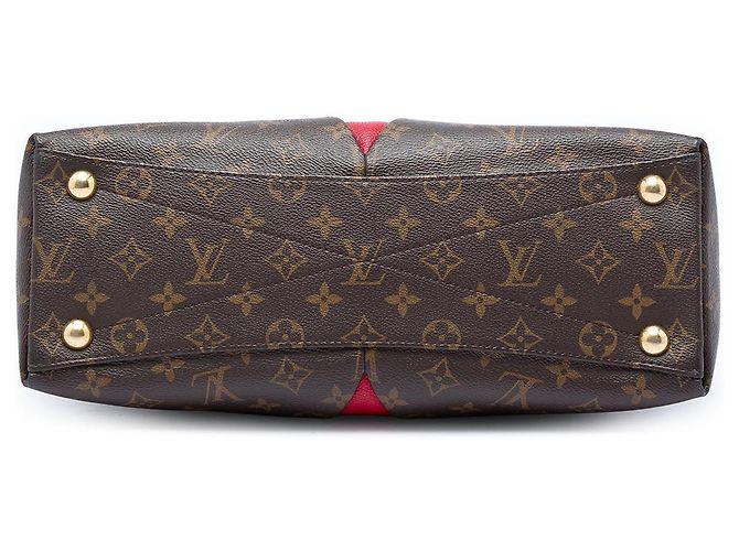 Borsa Louis Vuitton Monogram V Tote MM marrone - vista 3