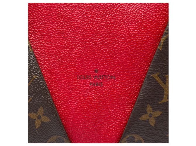 Borsa Louis Vuitton Monogram V Tote MM marrone - vista 5