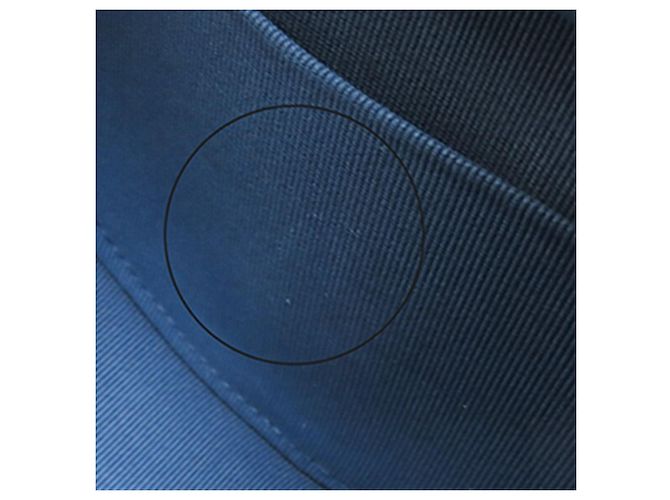 Clutch rotonda 19 in denim blu Chanel con tracolla a catena - vista 4