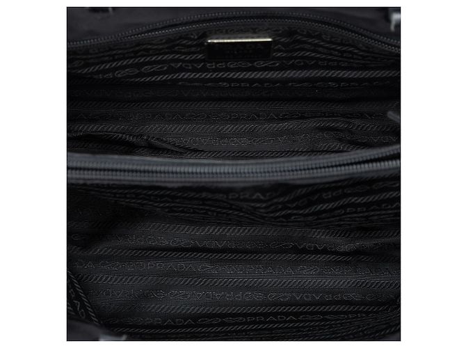 Grauer Prada Impuntu Tessuto Chain Tote - Ansicht 4