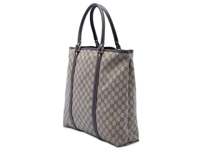 Tote verticale Gucci GG Supreme beige - vista 2