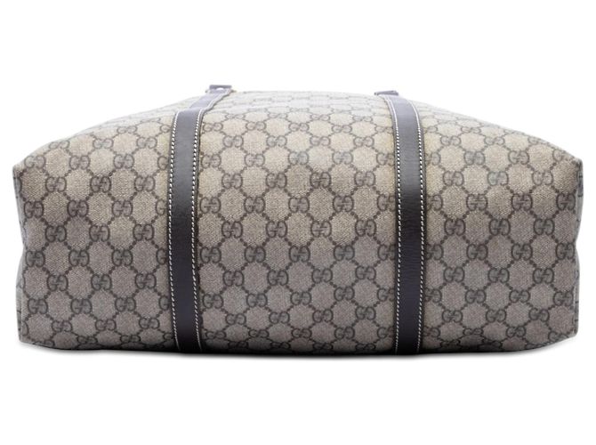 Tote verticale Gucci GG Supreme beige - vista 3