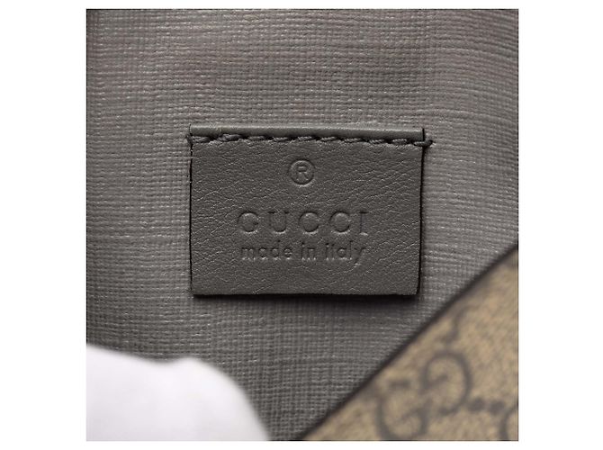 Cartera Gucci GG Supreme Interlocking G Pierce Beige Mini Carteras - vista 5