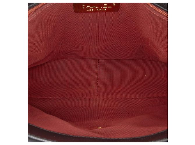 Borsa Chanel Large 19 Flap in agnello nero - vista 4