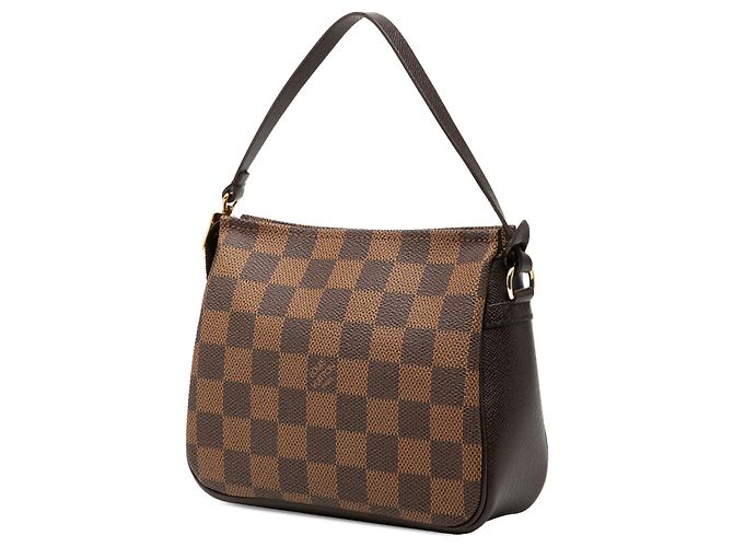 Pochette Trousse Louis Vuitton Damier Ebene Marrone - vista 2