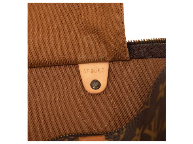 Borsa Boston Louis Vuitton Monogram Speedy 35 marrone - vista 5