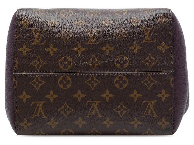 Borsa Louis Vuitton Monogram Fold Tote MM marrone - vista 3