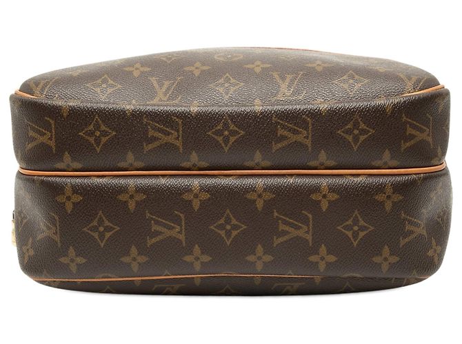 Borsa a tracolla Louis Vuitton Monogram Reporter PM marrone - vista 3