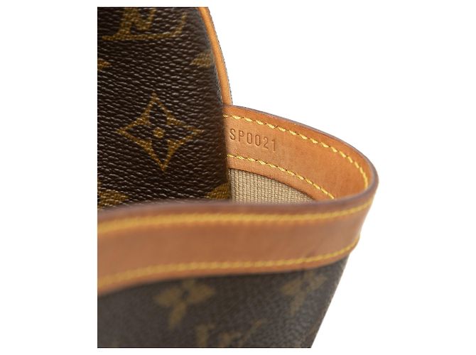 Borsa a tracolla Louis Vuitton Monogram Reporter PM marrone - vista 5