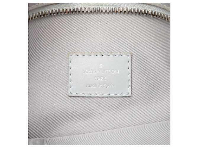 Borsa a tracolla Messenger Louis Vuitton Monogram Antartica Double Flat grigia Grigio - vista 5