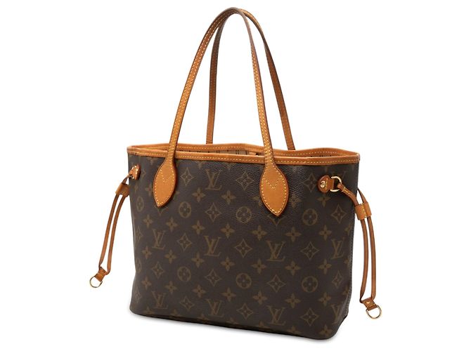 Borsa Tote Louis Vuitton Monogram Neverfull PM marrone - vista 2