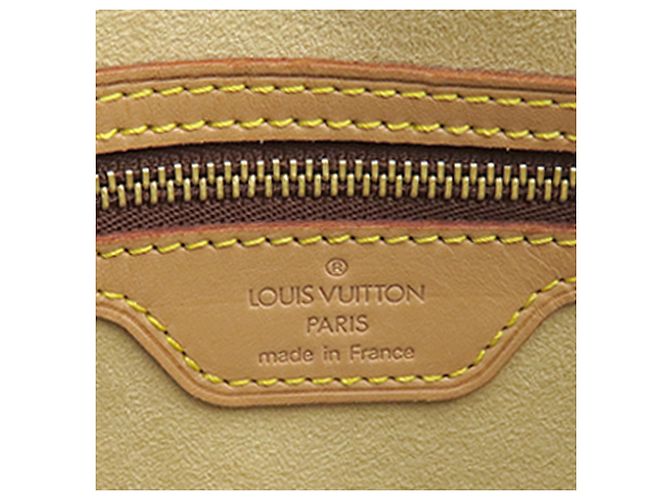Borsa a tracolla Louis Vuitton Monogram Looping GM marrone - vista 5