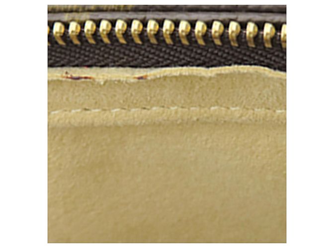 Borsa a tracolla Louis Vuitton Monogram Looping GM marrone - vista 9