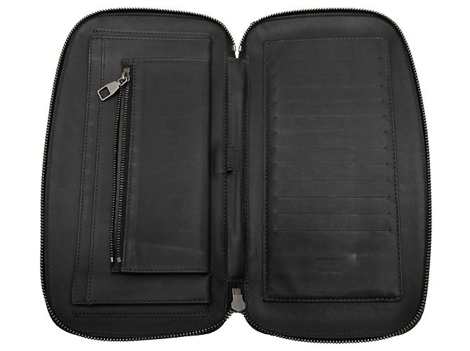 Schwarzer Louis Vuitton Damier Graphite Atoll Organizer - Ansicht 4