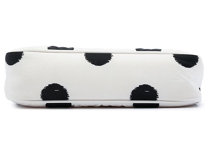 Borsa a tracolla nera Prada Mini Re Nylon Polka Dot Re Edition 2000 Nero - vista 3