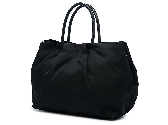 Tote Black Prada Tessuto Fiocco Bow Nero - vista 2