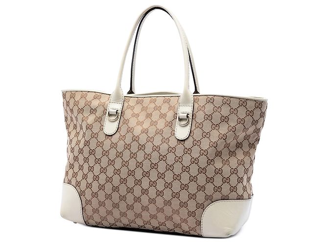 Tote Gucci GG Canvas Heart Bit Branco - vista 2