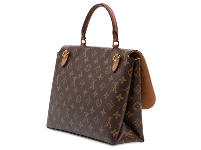 Brown Louis Vuitton Monogram Marignan Satchel - view 2