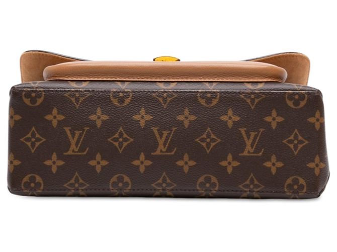 Brown Louis Vuitton Monogram Marignan Satchel - view 3