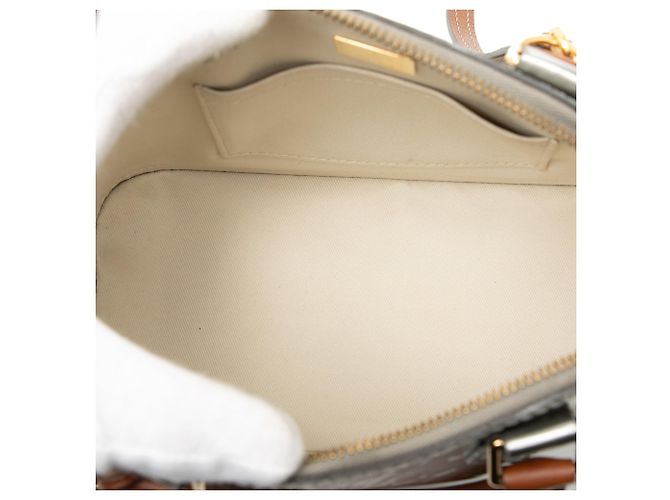 Borsa Alma BB Monogram Vernis Marrone Louis Vuitton - vista 4
